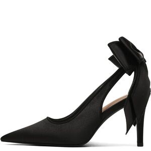 NWT never worn sling back satin heels, size 7